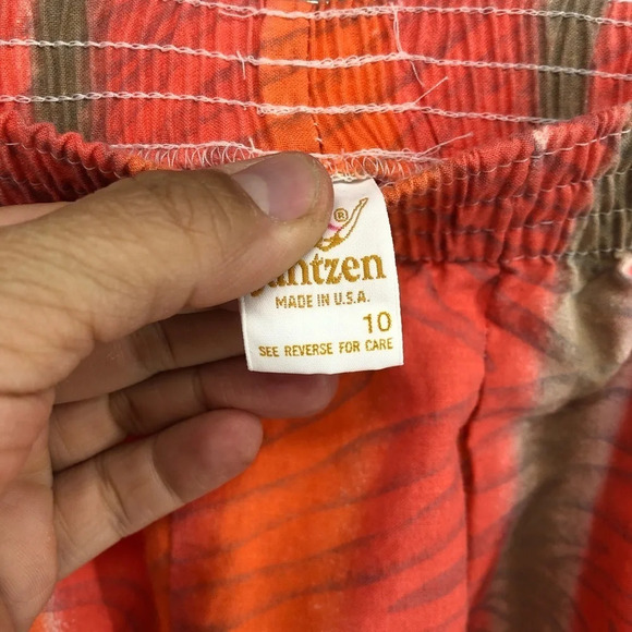 Vintage 1980s Jantzen beach board shorts 10 M retro Jams - Picture 4 of 5